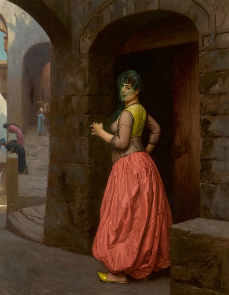 Giovane ragazza del Cairo